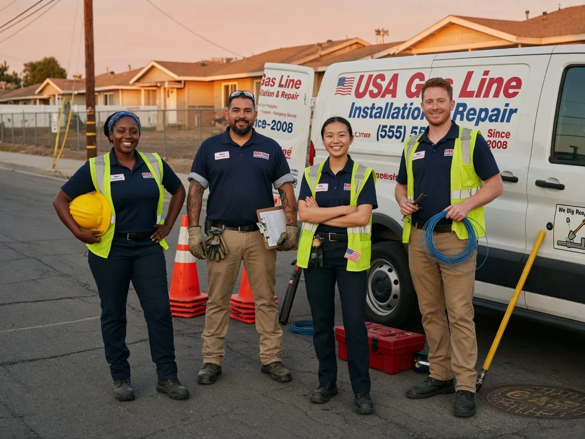 Gas Line Installation company in Fair Oaks, CA